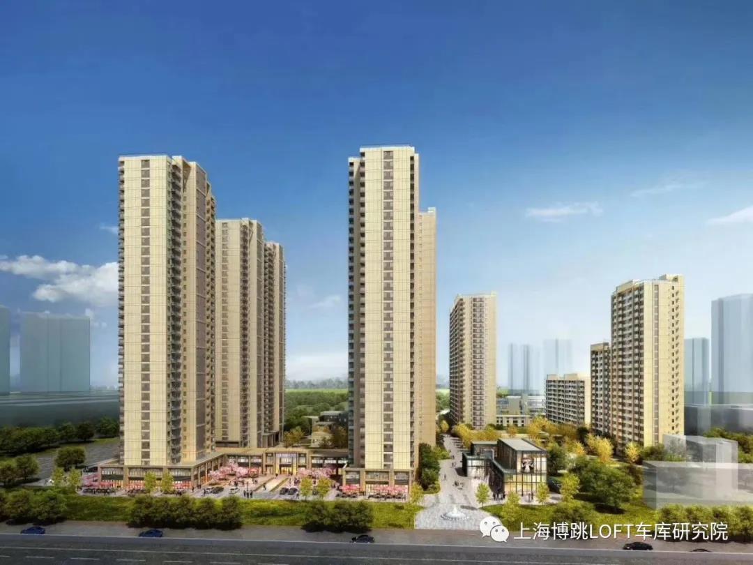 日照采用了LOFT车库武汉当代集团春风十里项目现已结构封顶！